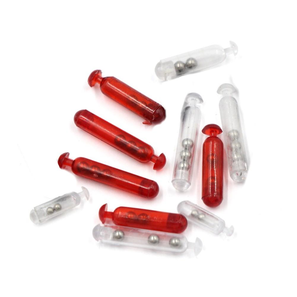 20X Fishing Soundbar Lure Baits Rattles Insert Tube For Soft Worm Jigs Making Us