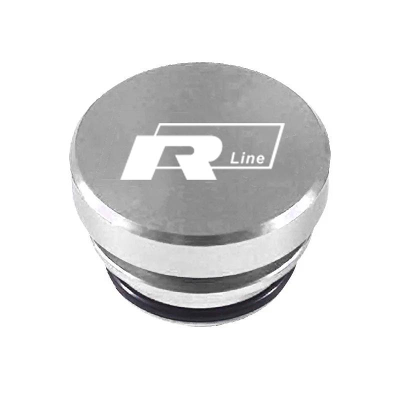 Metal Car Cigarette Lighter Plug Cover Dust Covers for Volkswagen VW R Line Golf Polo Jetta Passat Touareg Tiguan MK6 Scirocco