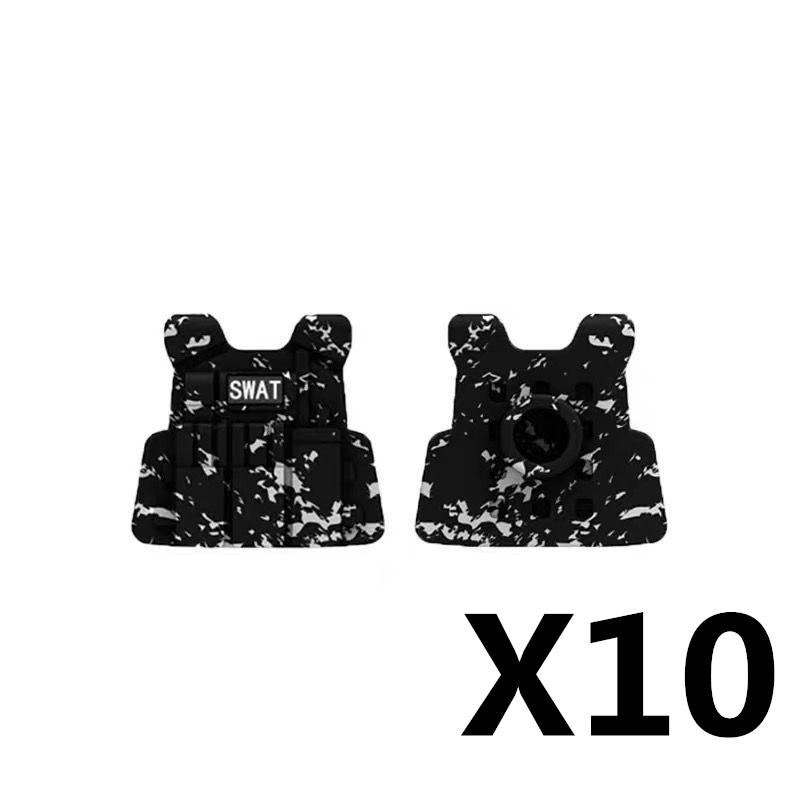 Militaire MOC Soldaat Figuur MOC Bouwstenen Speciale Krachten Accessoire Alpha Helm Vest Rugzak Riem Kit Mini Speelgoed Cadeaus K127