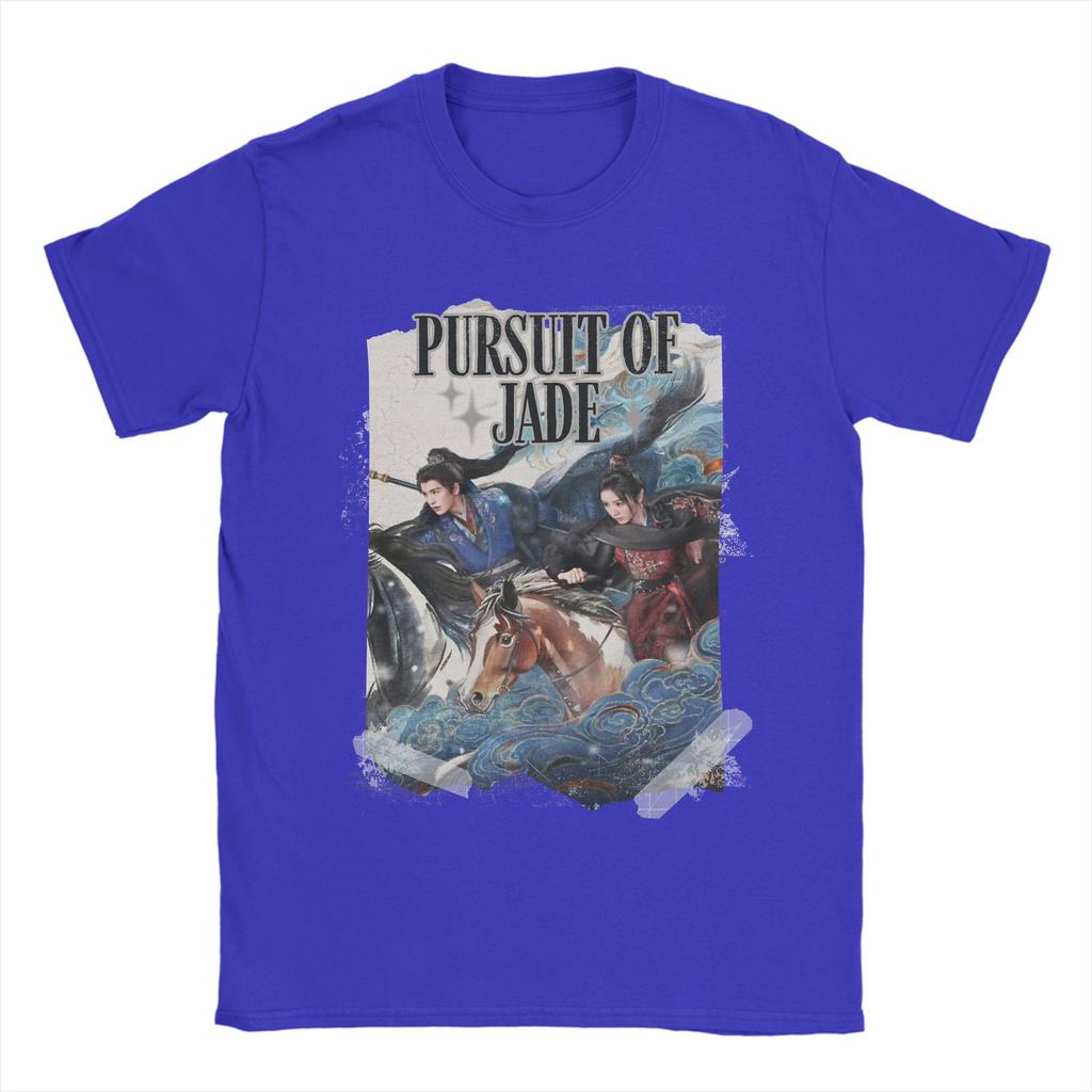 Verfolgung von Jad Chinesisches Drama Unisex T-Shirts Einzigartiges T-Shirt Kurzarm O-Ausschnitt T-Shirt Baumwolle Erwachsenenkleidung
