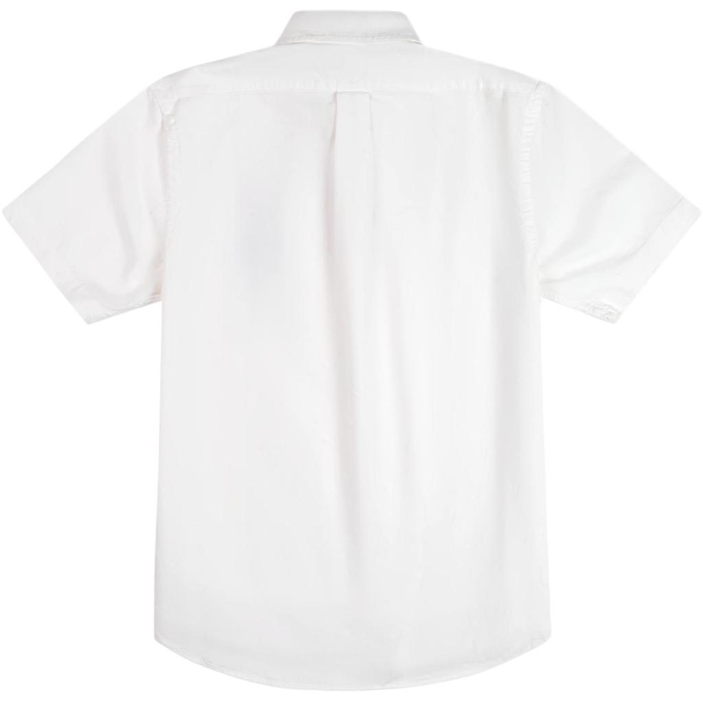 Polo Ralph Lauren SS25 Beer Logo Geborduurd Enkele Rij Knopen Korte Mouw Shirt Heren shirts 710802632-001