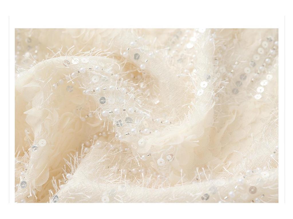 Elegant Sequin Embellished Chinese-Style Women's Shirt and Skirt Set – Spring/Summer Collection