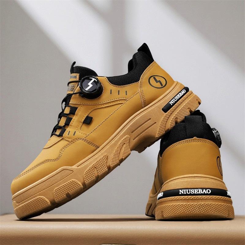 2025 Autumn New Men's Tooling Boots Classic Versatile Men's Casual Shoes Youth Wear-resistant Versatile Men's Shoes