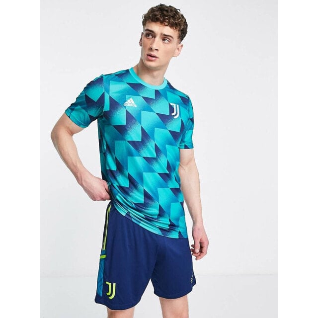

Синяя предматчевая футболка adidas Football Juventus 2022/23