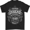 26 Premium Legend 77-årsdag 1948 Herr T-shirt 100% Bomull Unisex T-shirt