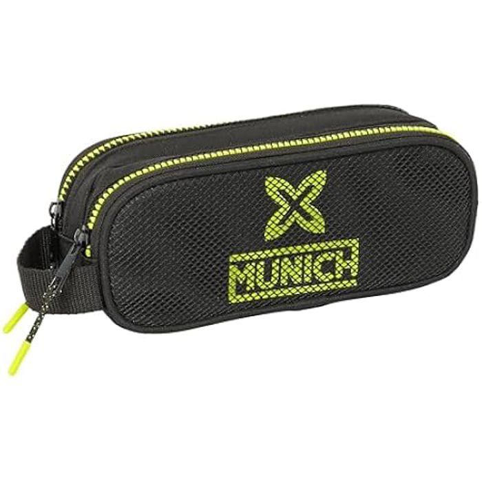 Trousse Double - SAFTA - Munich Beat - Multicolore - Synthétique - Enfant