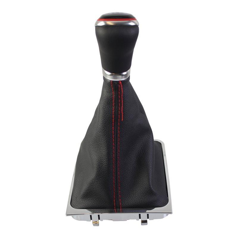 For VW PASSAT B6 B7 CC 2005-2013 New Gear Shift Knob MT Lever Change Stick With Gaiter Boot Cover