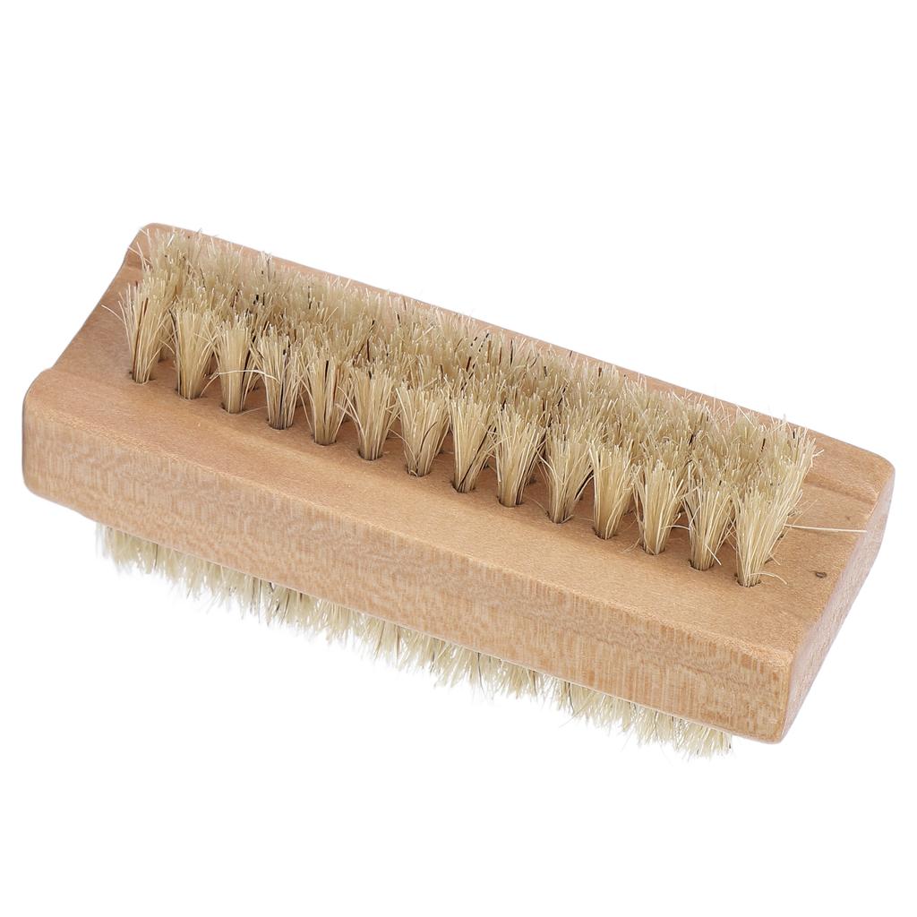 Nail Brush Fingernail Toenail Cuticle Cleaning Double Sides Wooden Manicure Pedicure Brush