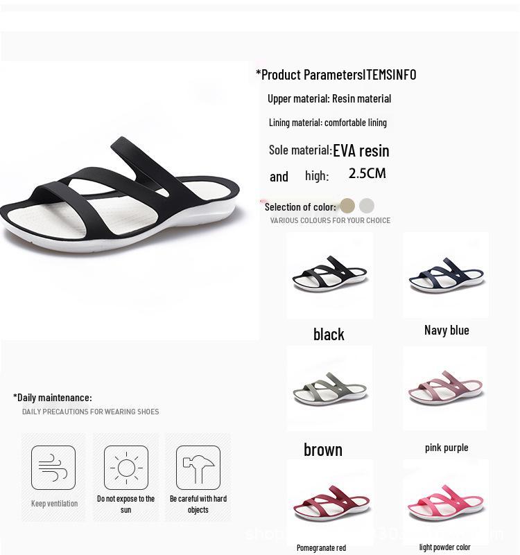 Sandali da Spiaggia Bym Cross Wave da Donna Antiscivolo Resistenti all'Usura con Suole Morbide Comode