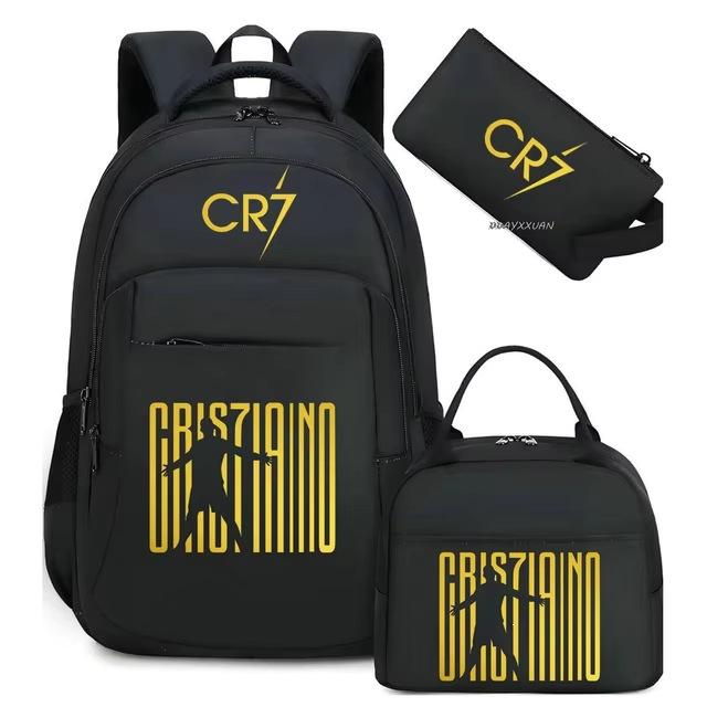 3-delige Schoolrugzakset voor Studenten Grote Capaciteit Oxford Stof Schooltas met Schouderband en Etui One size fits all