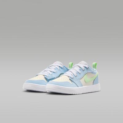 Jordan 1 Low ALT SE Half Blue Sail Vapor Green (PS)