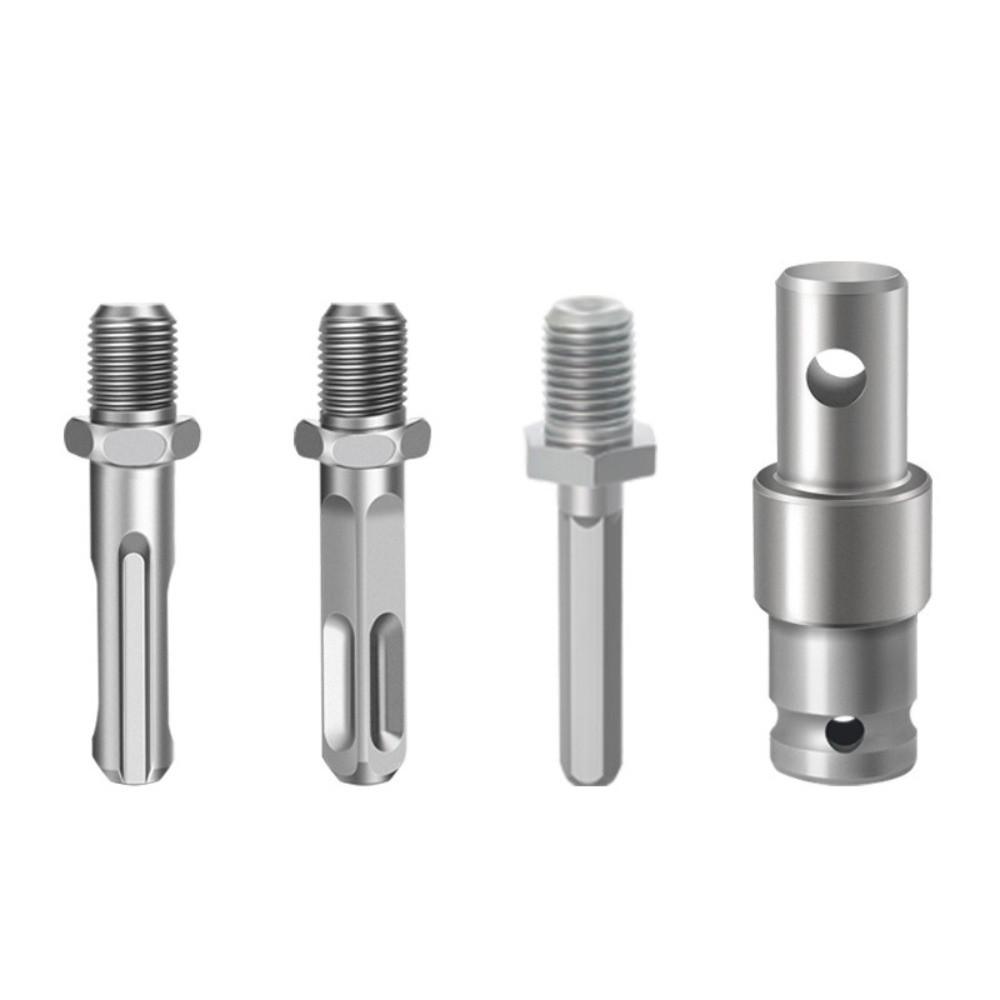 Square Handle Drill Bit Adapter Portable Garden Digging Tool for Electric Drill