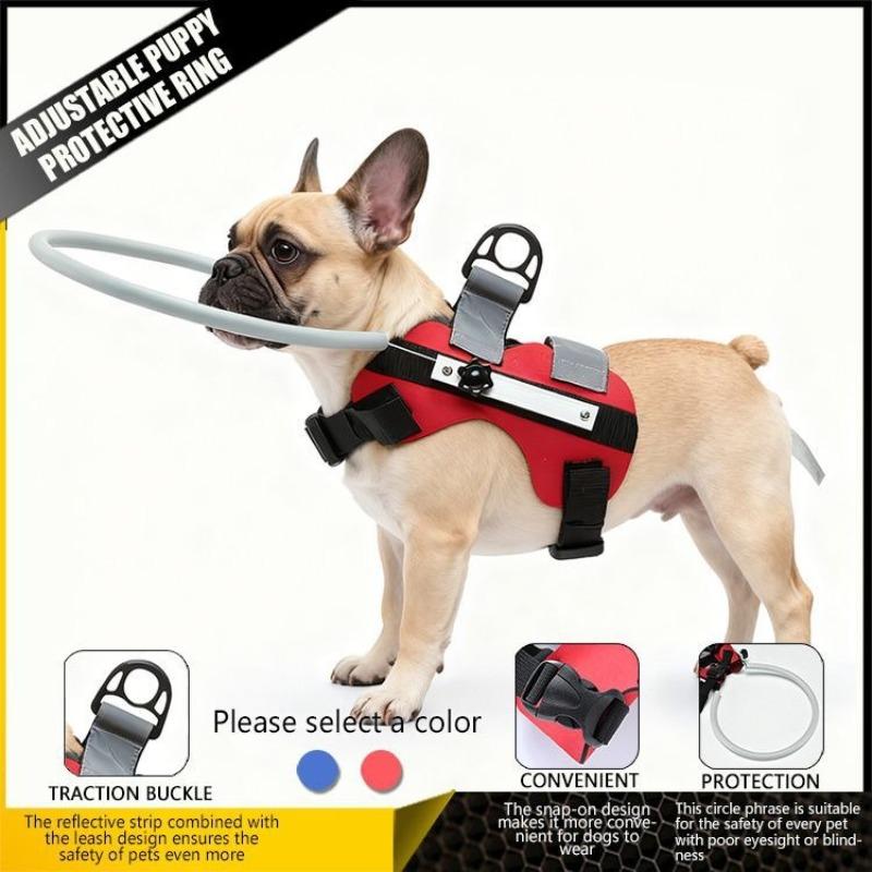 2/3 Gen Blind Dog Halo Protection Harness Safe Blind Eye Dog Halo Anti Collision Walking Bumper Circle Dogs Portable Outdoor