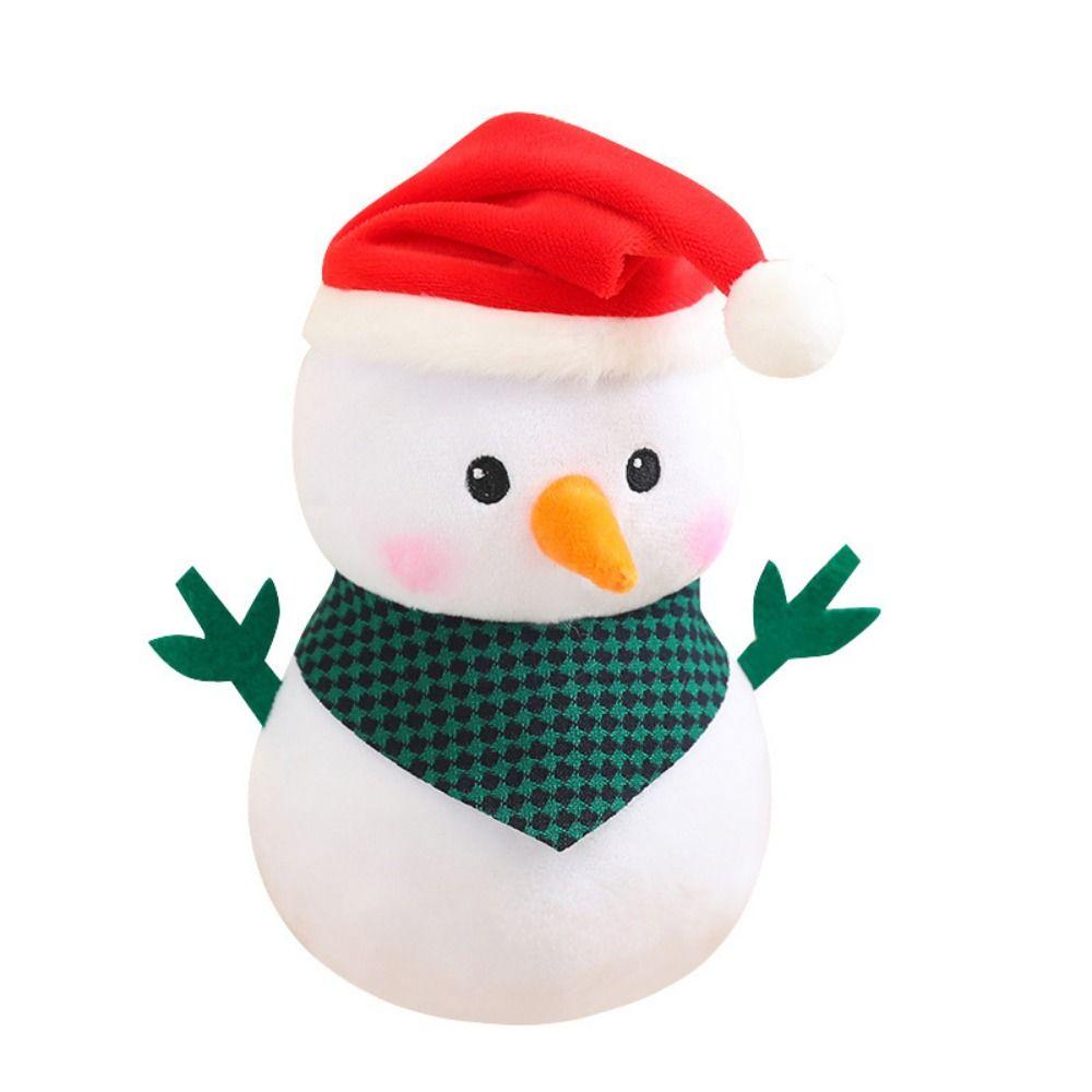 Decorațiune de Crăciun Moș Crăciun Păpuși de pluș Animale de pluș 3D Jucărie Elan Decor pentru casă