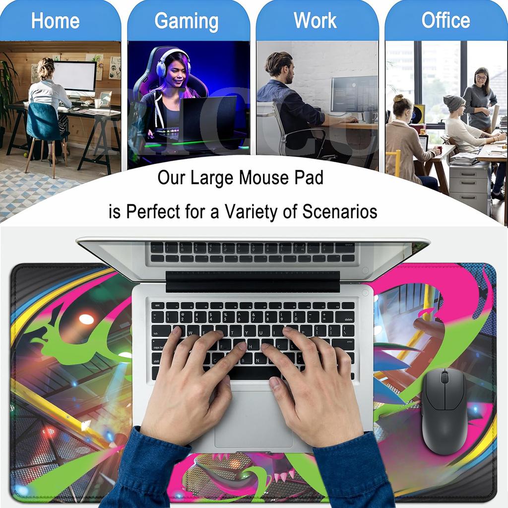 Mouse Pad Anime Gaming Accessories Large Playpad Gamer Computer Office Laptop PC Keyboard Desk Mat P-Pokemons Charizard Mousepad