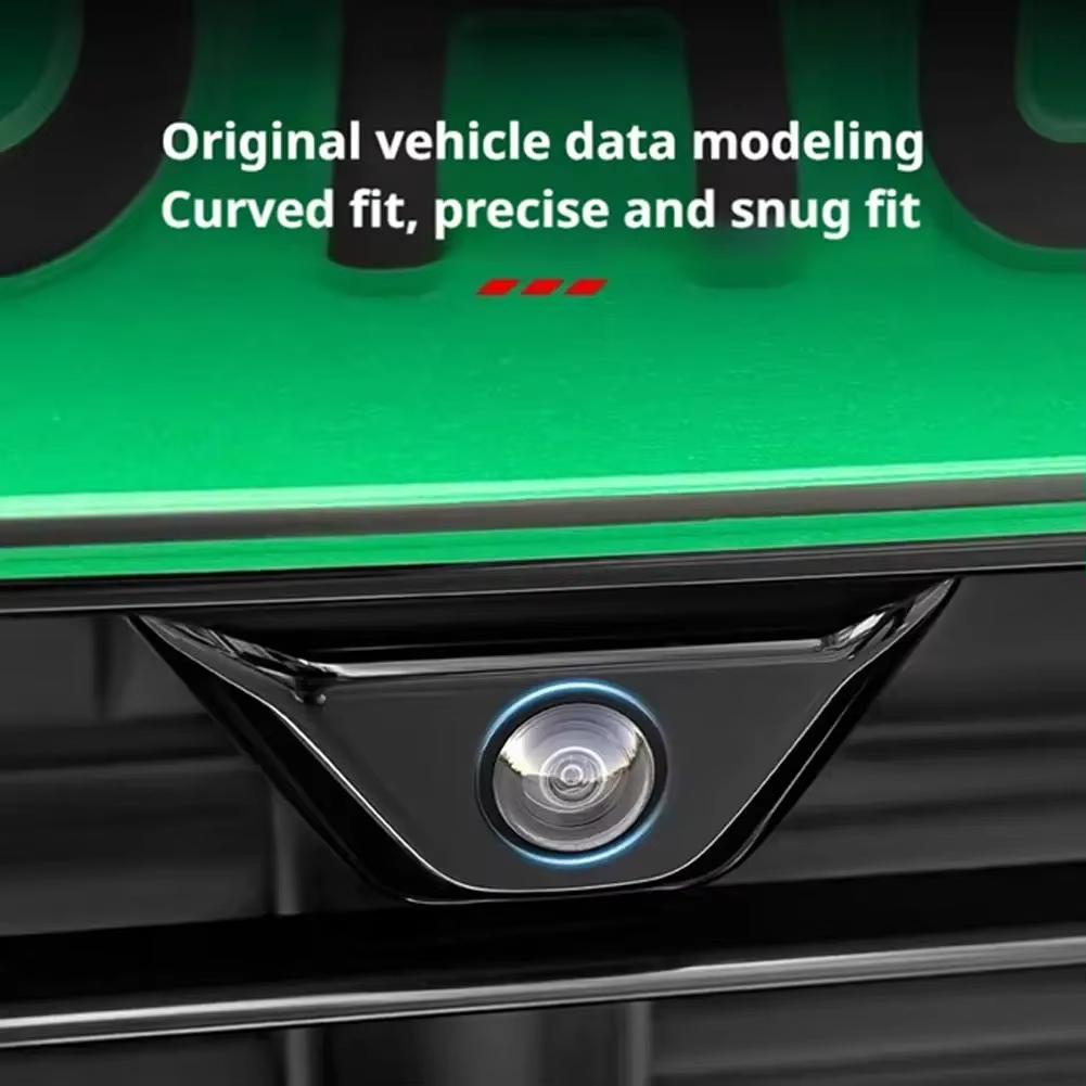 2Pcs 360 Reverse Image Car Camera Cover Anti-Scratch PC Lens Protector Stickers For Peugeot 3008 E-3008 2016-2026 Interior Mirrors 6