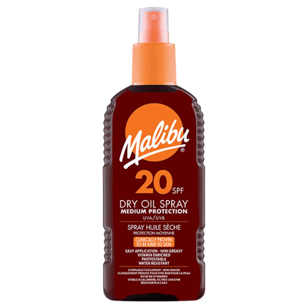 Malibu SPF20 Bronzing Oil 200ml + Aloe Gel After Tanning 200ml