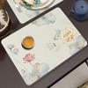 PU Heat Resistant Zen Placemat: Waterproof, Non-slip, Oil-Proof, Easy Clean