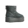 UGG Classic Mini Platform Boot Rainstorm Women Sneakers Grey 1134991-RNS