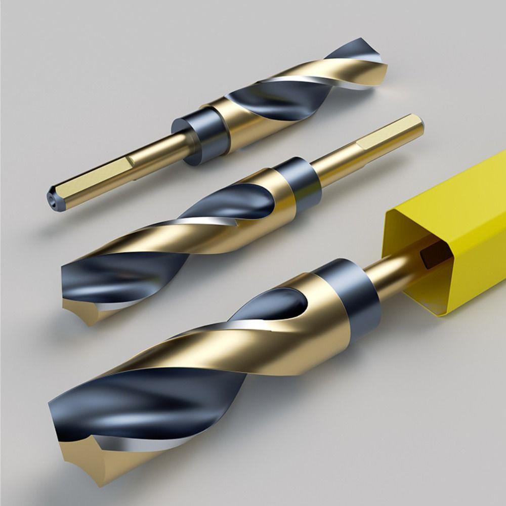 HSS Reduced Shank Drills Round Shank CNC Drilling Bit Metal Hole Drilling Tool  Power Tools
