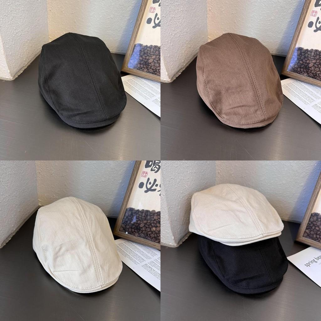 Vintage British Retro Newsboy Cap With Cotton Blend For Men And Women Summer And Winter Wear