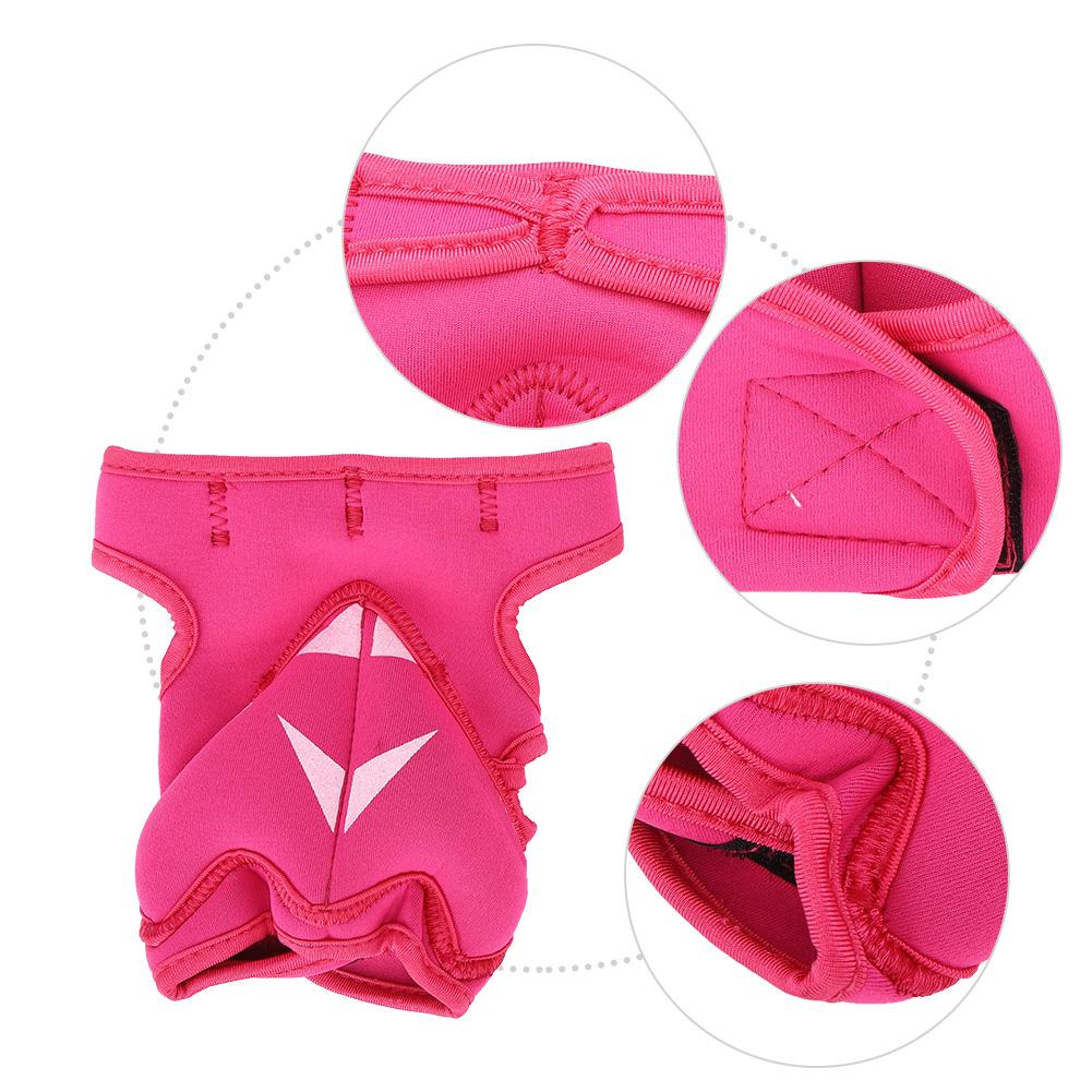 Sport Unisex Half Finger Weighted Gloves Sandbag for Boxing Training Fitness Rose