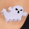 Bamboo Yao Halloween Ghost Pumpkin Hair Claw Clip - Quirky Shark Clip Hair Accessory for Women