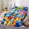 1pc Paw Paw21 Blanket, Gift, for Men and Women, Soft Blanket, Good for Sofa Bed Couch Travel, Lightweight Flannel Blanket