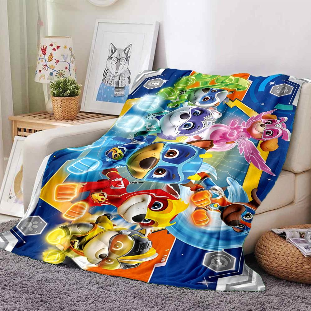 1pc Paw Paw21 Blanket, Gift, for Men and Women, Soft Blanket, Good for Sofa Bed Couch Travel, Lightweight Flannel Blanket
