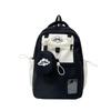 The new schoolbag is high-value, fresh and sweet, candy-colored backpack, lightweight and large-capacity backpack for junior high school students.