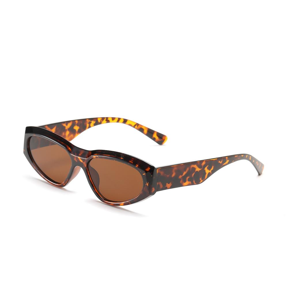 Glasses 95115 Autumn Cat Eyes Tortoiseshell Frame Jelly Pilot Sunglasses, Sunglasses