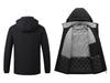 Smart Heated Hooded Ski Jacket - Warm, Thick Cotton for Winter Sports