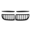 Front Kidney Double Slat Grille For BMW E90 Sedan Wagon 320i 04-07 Matte Black