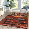 Aboriginal Art Dreamtime Floor Mats for Living Room, Bedroom and Room Decoration Are Suitable for Gifts.
