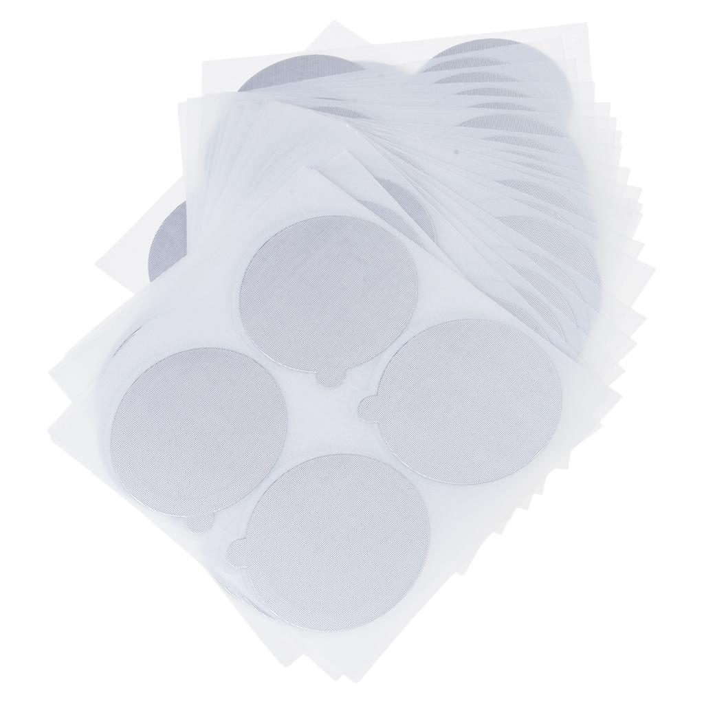 100PCS Aluminum Coffee Pods Stickers 37mm Coffee Pods Sealers Preservation Covers Coffee Pods Sealing Lid for Coffee