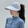 Foldable Baseball Cap Breathable Ponytail Hat New Duckbill Cap  Golf Wear