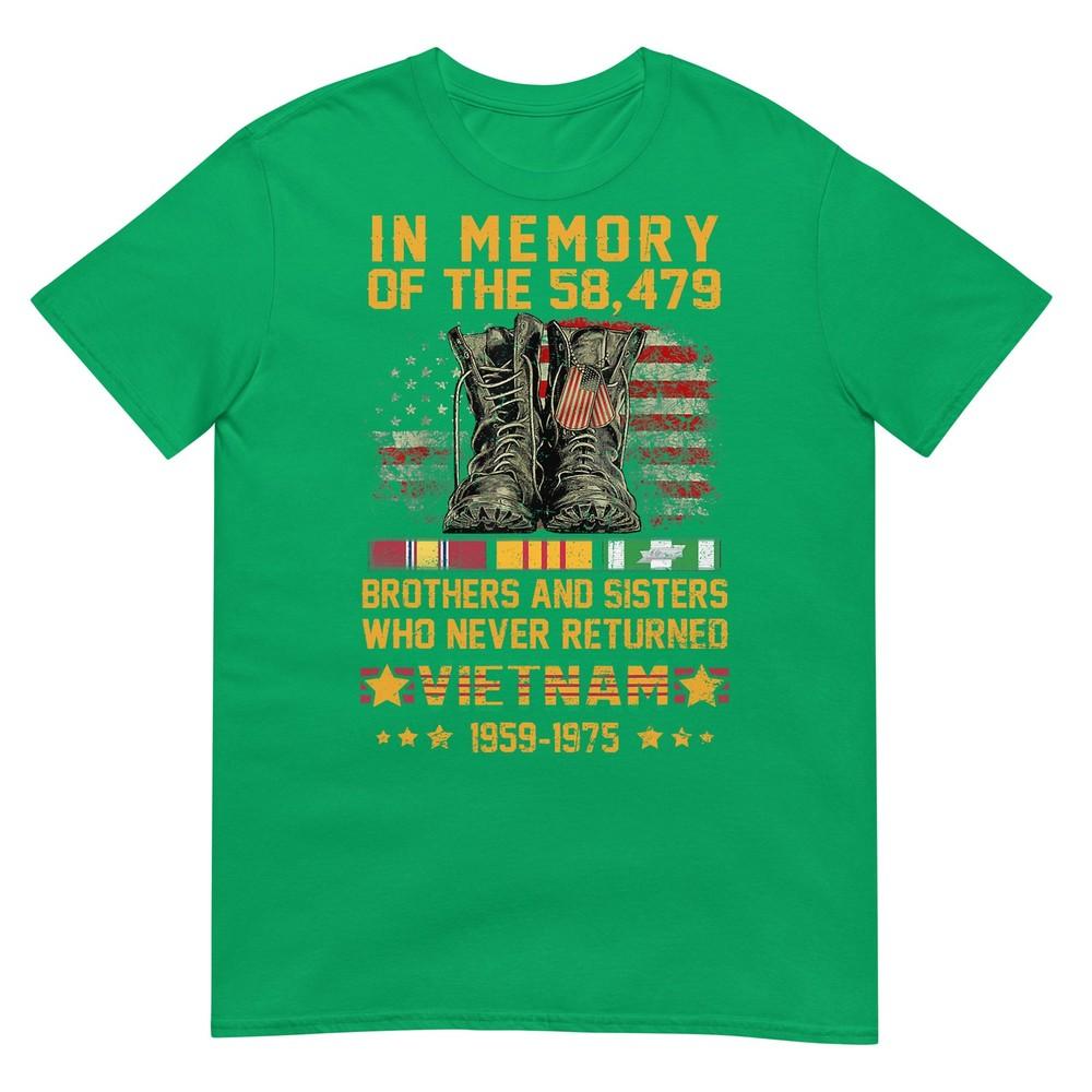 In Memory Of The 58479 Brothers And Sisters Vietnam Veteran TShirt