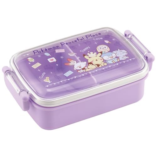 Skater Character 24 Poke Pieces Antibacterial Dishwasher Safe Soft Lid Tight Lunch Box, Square Shape, 450ml Lunch Box, Chopsticks/Chopstick Case Set,
