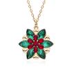 Collana Classica del Film Anastasia con lo Stesso Pendente di Cristallo Nuova Moda Zircone Collana di Fiori Vintage per Ragazza Donna Gioiello Regalo