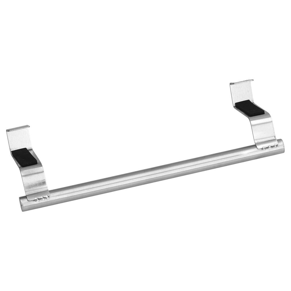 2Pcs Stainless Steel Hanging Towel Rack No Punch Bathroom Hanger for Home Hotel Apartment