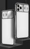 Wozinsky 360° Magnetic Cam Slider Case with Screen Glass & Camera Protection for Huawei P40 - Black