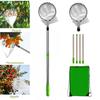 Fruit Picker Pole with Storage Bag Fruit Grabber Home Gardening Orchard Tool for Pear Lemon Orange Apricot Mango Limes