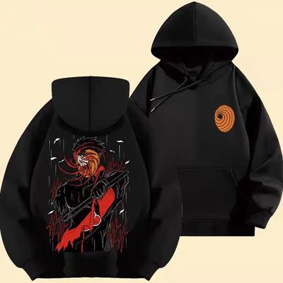 Mikina Naruto Cosplay Harajuku Dámské bavlněné mikiny
