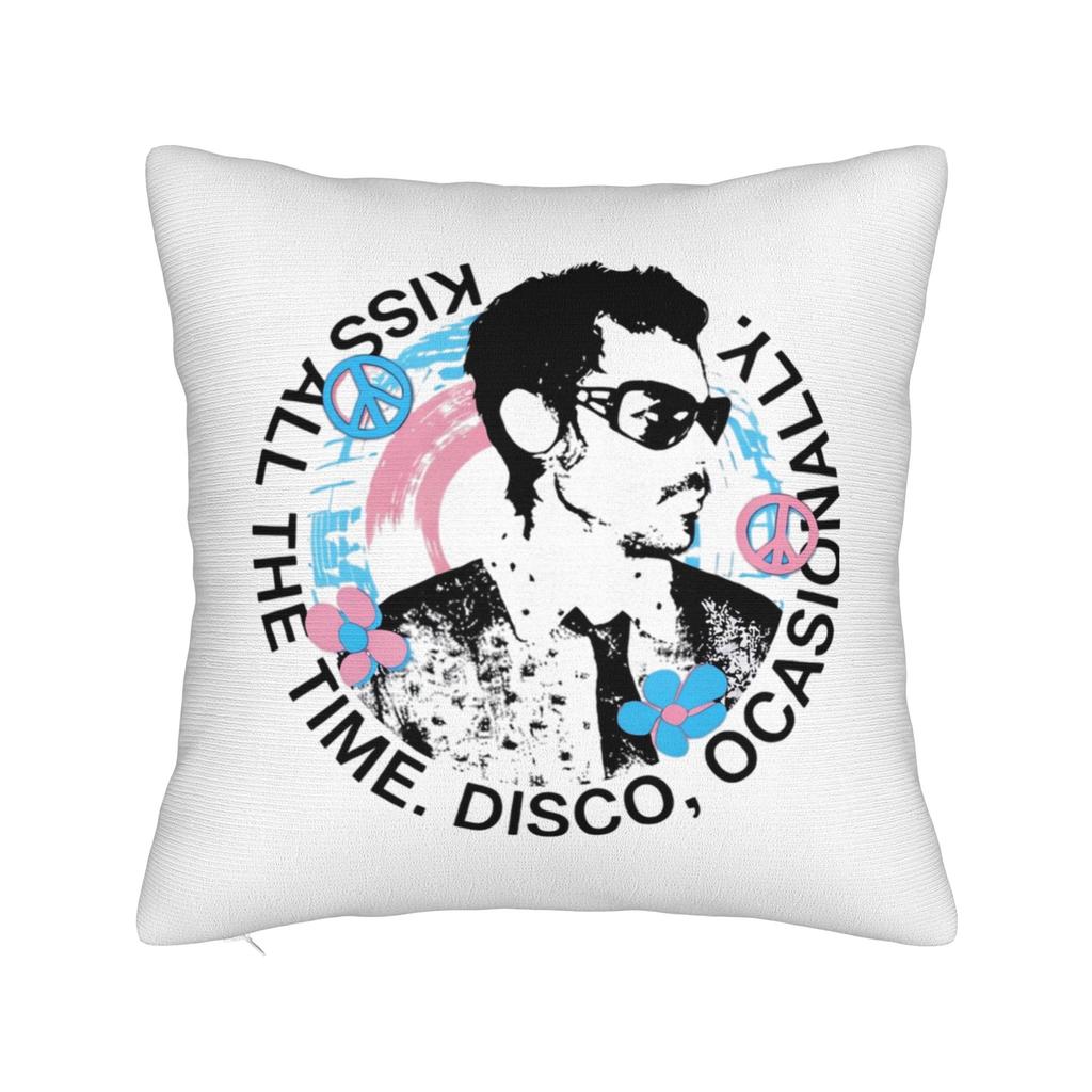 Harrys Styles Kiss All The Time Disco Occasionally Pillowcase Soft Fabric Cushion Cover Decorations Cat Pillow Case Cover Car