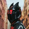 AIS motorcycle helmet men and women personality full helmet four seasons universal Bluetooth slot DOT ECE