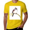 Beautiful Bird, Titmouse T-Shirt for a boy animal prinfor boys Short sleeve tee fitted t shirts for men