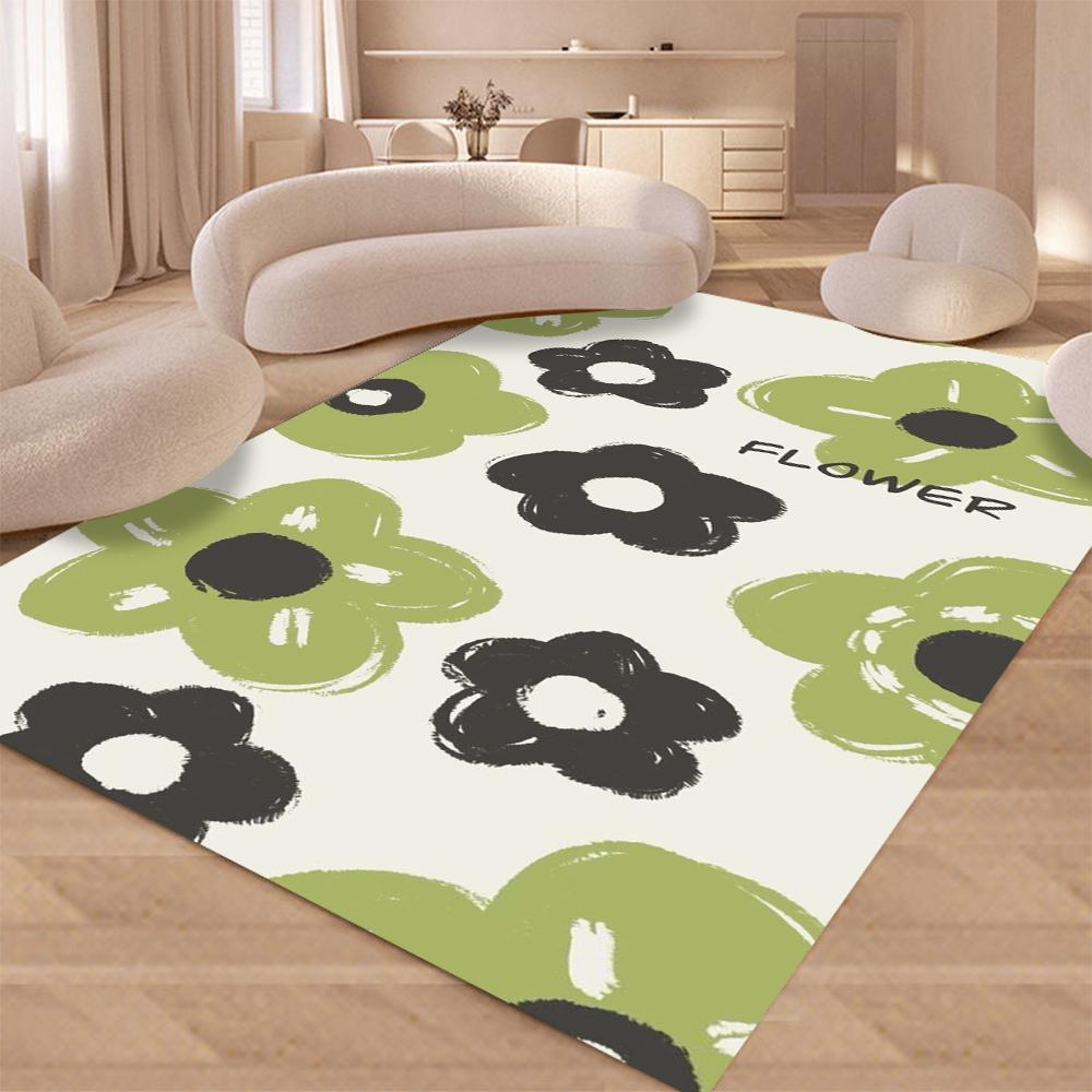 D-Dragon P-Peaceminusone LOGO Door Mat Non-Slip Laundry Room Mat Laundry Decor Balcony Child Living Room Welcome Doormat