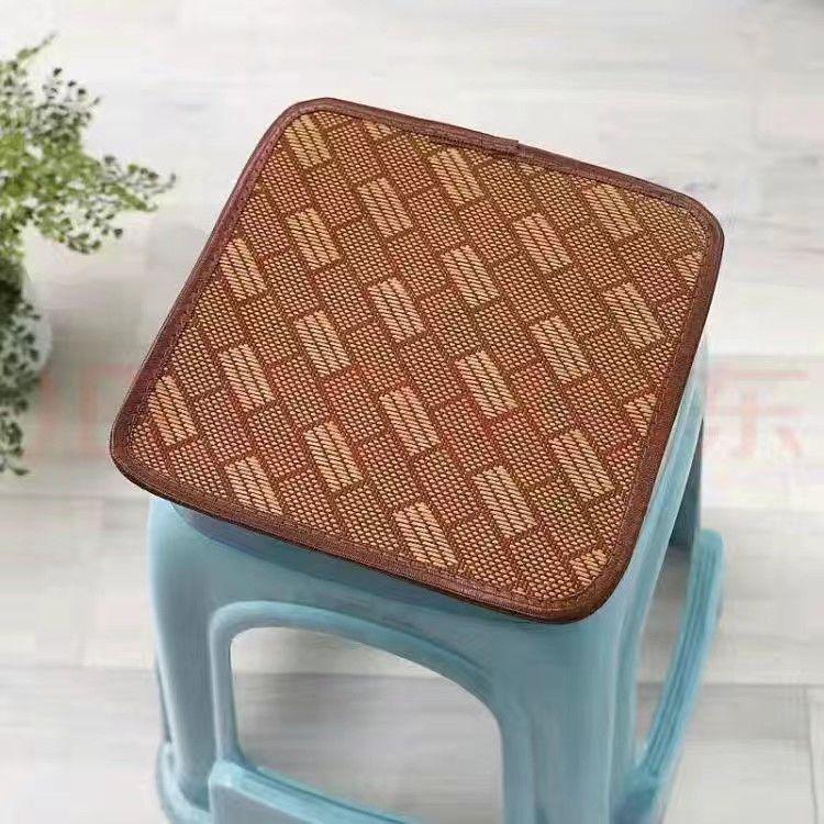 All-Season Rattan Chair Cushion - Cool and Breathable Pad for Home, Office, Car, or Restaurant