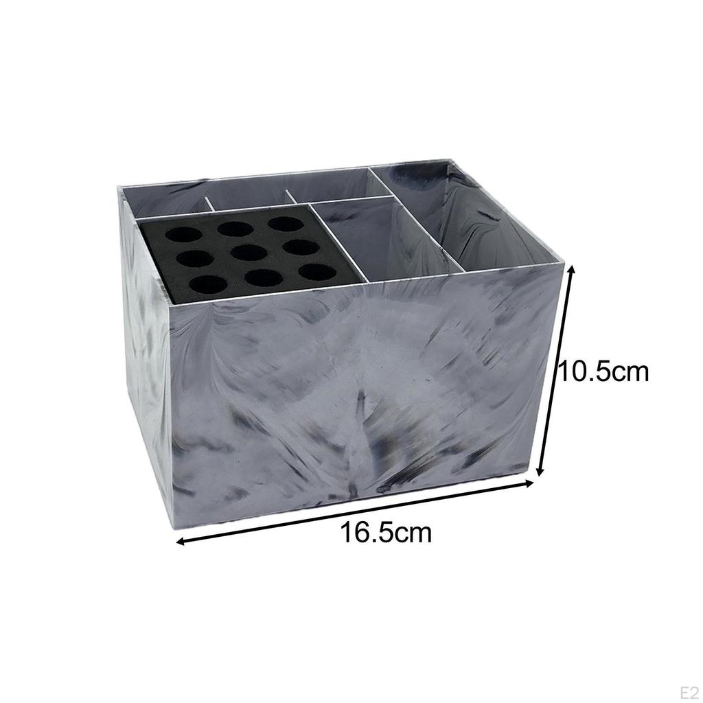 Friseur Werkzeug Lagerung Box Salon Organizer Abnehmbare Pinsel Kämme Haarbürste Halter