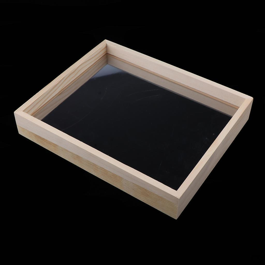 Clear Wooden Glass Picture